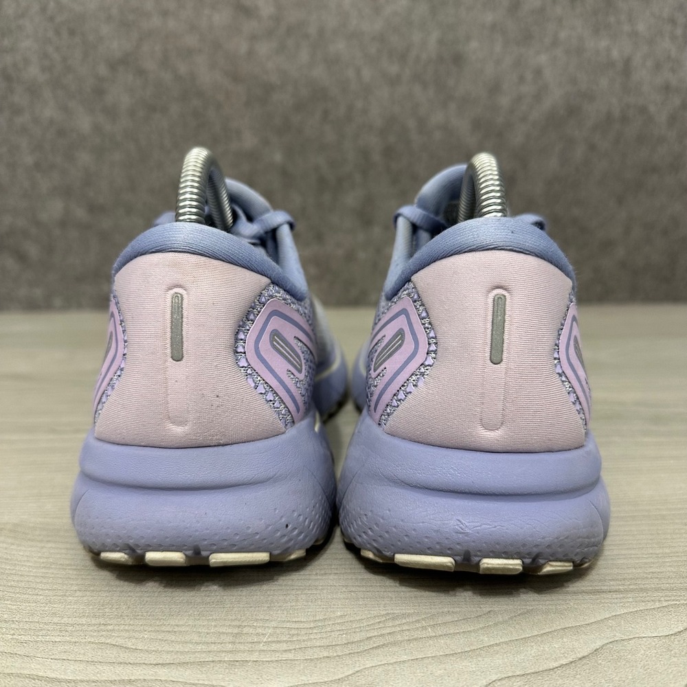 Brooks Ghost 14 Womens Running Shoes Size 9 Lilac Purple Lime 1203561B566 - Picture 8 of 10